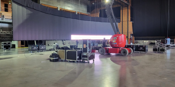 Mur LED Tedelec Event Poitiers Niort Vendée
